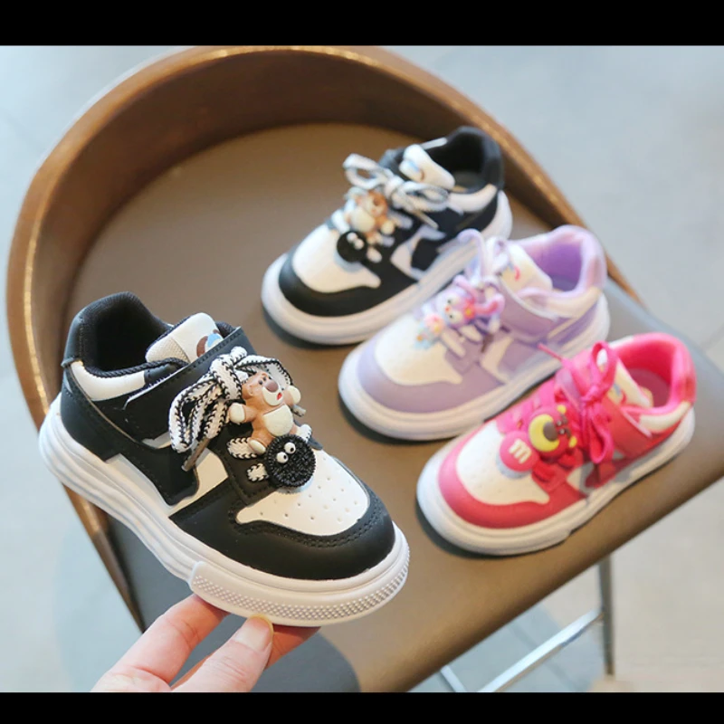 кроссовки Kids Shoes kids Casual Shoes Spring New Girl Cartoon Sports Shoe Comfortable Boys Single Shoe girl shoes apatos