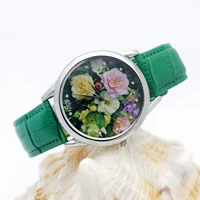 Shsby Luxury Brand Woman Watch Leather Strap Watch For Women Elegant Ladies Watch Sweet Flower Quartz Wristwatch Girls Gift 4 2