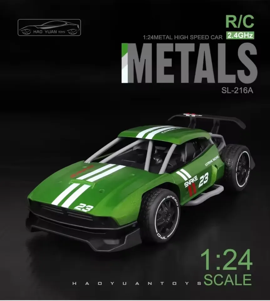 1/24 Electronic Remo Hobby Metal cars boys Charging wireless electric vehicle RC Drift Racing Car Remote Control Vehicle  Toys f 2