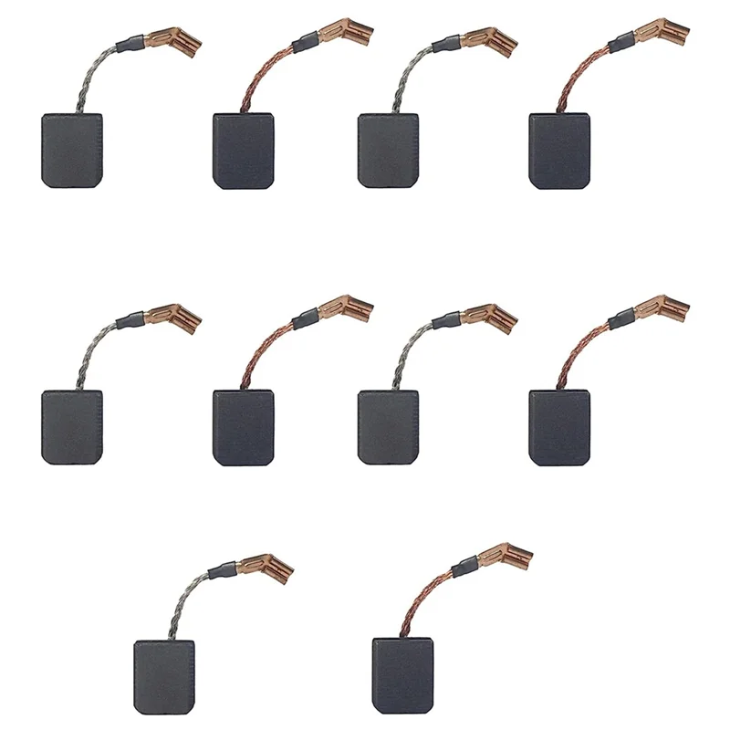 

10 шт., сменные детали для угольных щеток DWE402W DWE402K DWE8300S DWE8310S DWE402G DWE4214