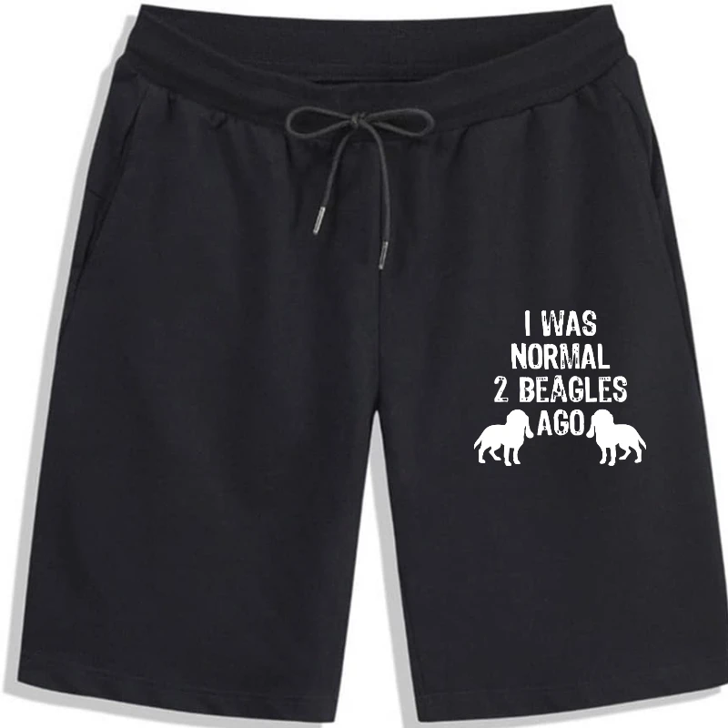 Ero Normale 2 Beagles Ago Funny Dog Dominant Funny Cotton Men Divertenti Pantaloncini Natalizi Per Uomo