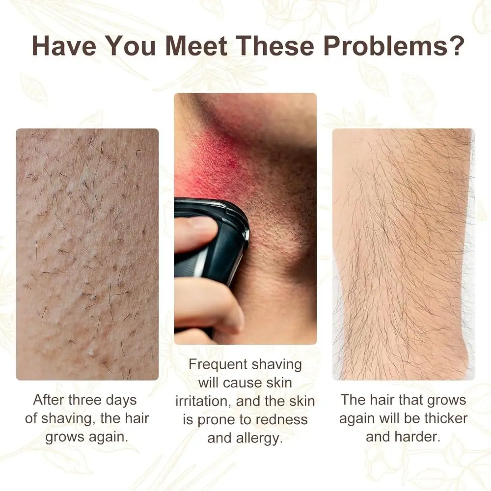 60ml Reducing Body Hair Growth Cyprus Rotundus Oil Smoothing Skin Ensuring Skin Pure Natural Oil Hydrates Deeply