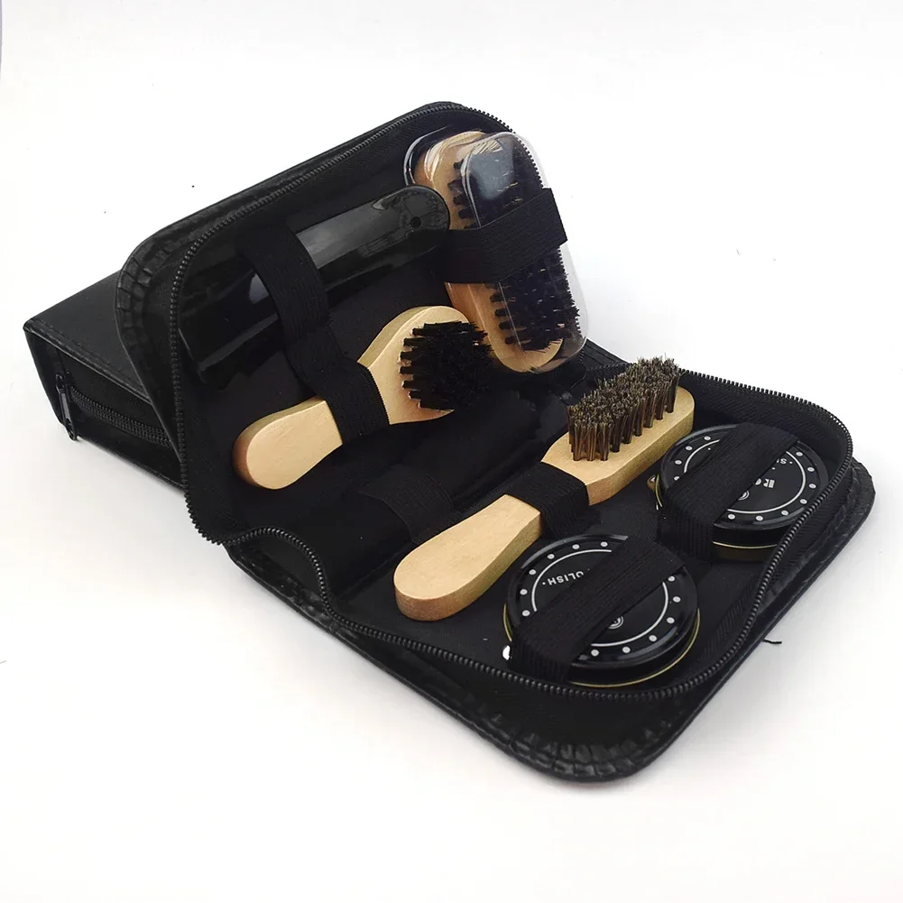 Polishing Tool Shoe Care Cleaning Complete Conditioner Leather Maintaining Portable Repairing shoe cleaner shoe cleaning kit shoe shining tool