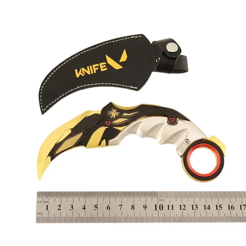 16cm Valorant Weapon Anime Figure Melee Champions Karambit Alloy Game Metal Katana Weapon Model  Samurai Weapon Model Gift Toys 5