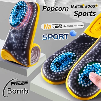 Solette sportive supporto per arco tecnologia traspirante Design assorbimento degli urti scarpe Pad Outdoor Running Rzoom soletta con cuscino d'aria 1