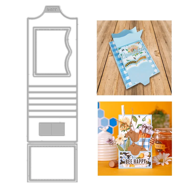 New2022TheOrnateWaterfallDieSetMetalCuttingDiesfor