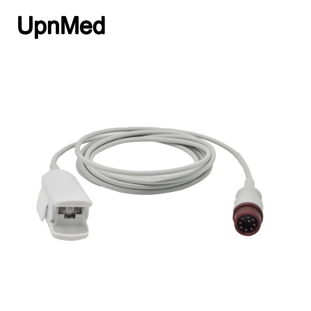 Biolight S12 S series patient montiorr adult finger clip spo2 sensor, 9pins