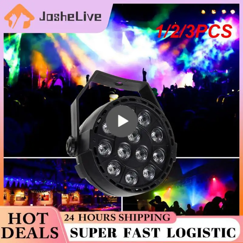 

1/2/3PCS Mini Led Par 12x3W RGBW 4 Color/Voilet-UV Wash Lighting For DJ Party Club Disco Family 8 channels DMX 512 Master/Save