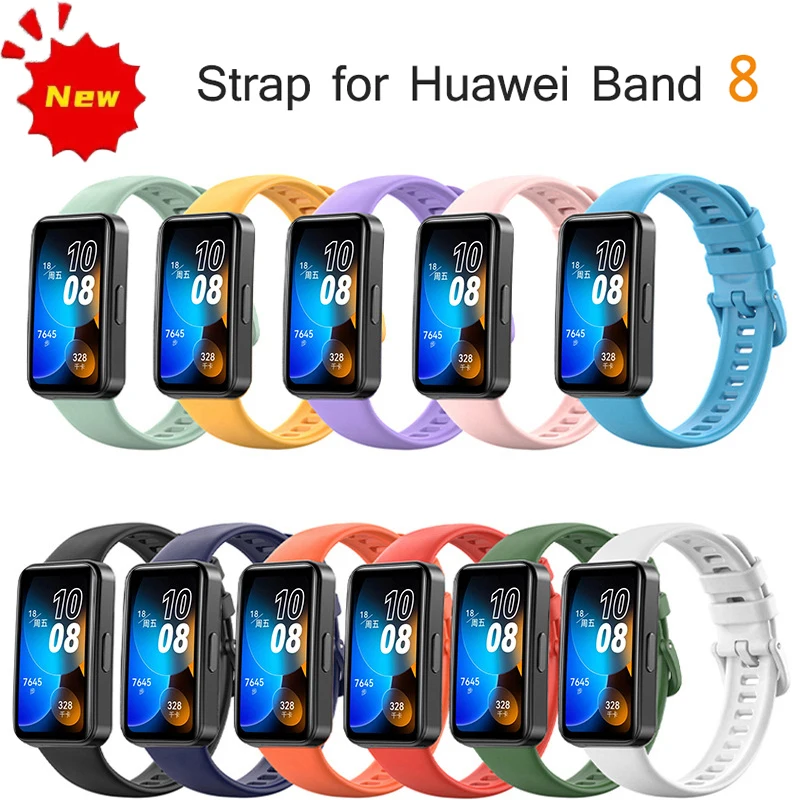 Bracelet for Huawei Band 8 Strap Nylon Sport Loop Watch Belt Pulsera correa  Smart Watch Accessories for Huawei Band8 Wristband - AliExpress