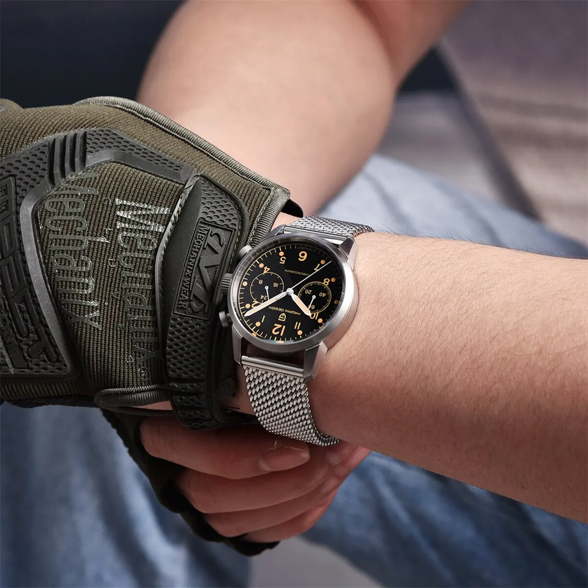 2024 ο PAGANI   Ÿ    ð VK64 η ƿ ̾  ũγ׷ Reloj Hombre