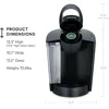 K-Classic Coffee Maker K-Cup Pod, Single Serve, Programmable, 6 to 10 oz. Brew Sizes, Black 4