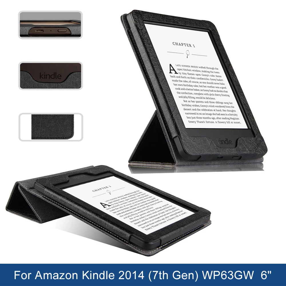 Funda Case For Amazon Kindle 2014 (7th Gen) Case Smart WP63GW
