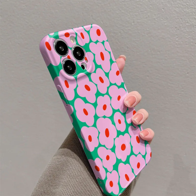 Cute INS Floral Phone Cover