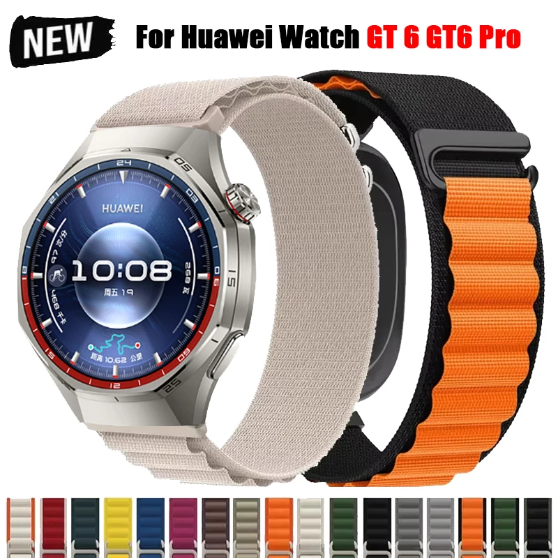 22mm Premium Nylon Watch Strap - Universal Smartwatch Accessory