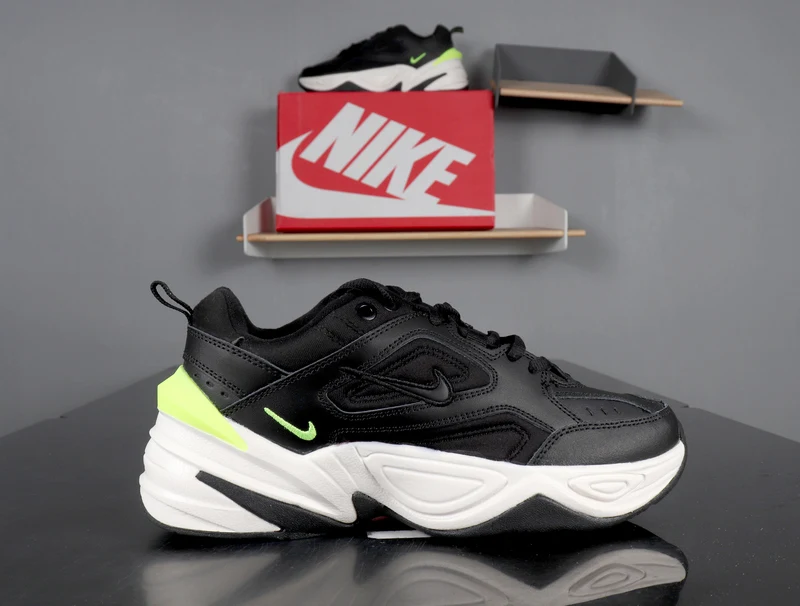 2021 Original New Arrival High Quality Nike M2K Tekno AO3108003 fluorescent  green Women's Running Shoes Snerkers|Running Shoes| - AliExpress