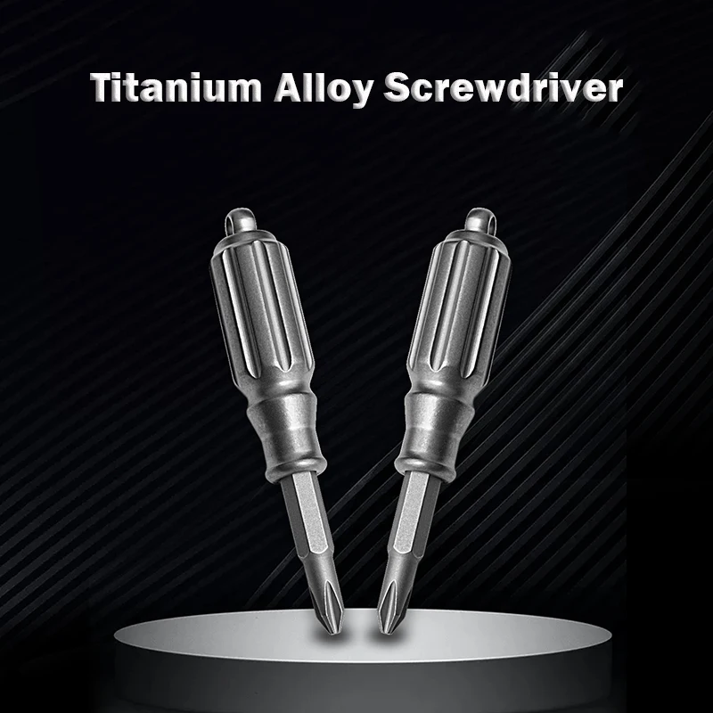 MINI Titanium Alloy Magnetic Force Screwdriver Combination Minor Repairs Laptop Computer Portable Multifunctional EDC Tools