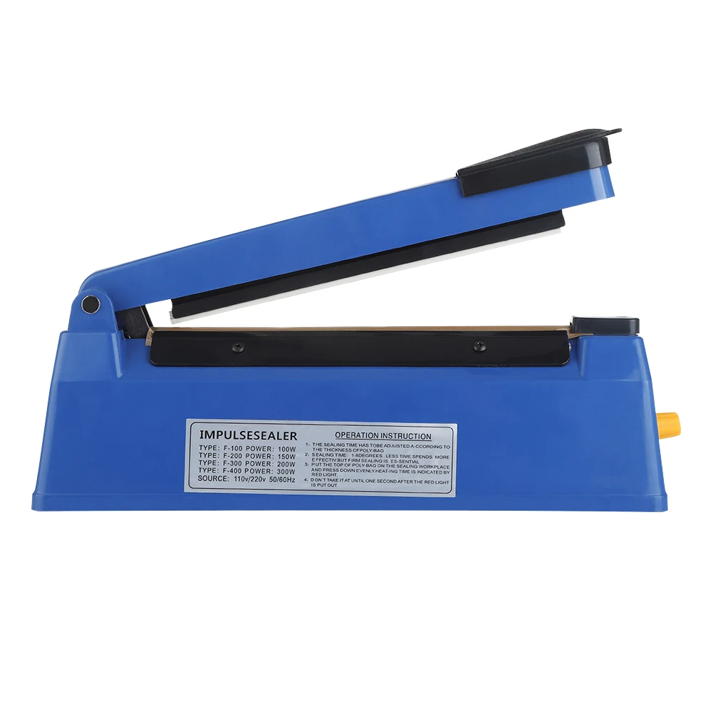 100/200mm Portable Packing Sealing Machine AdjustableHeat Sealing Hand Impulse Sealer  Household Food Packing Tool 4