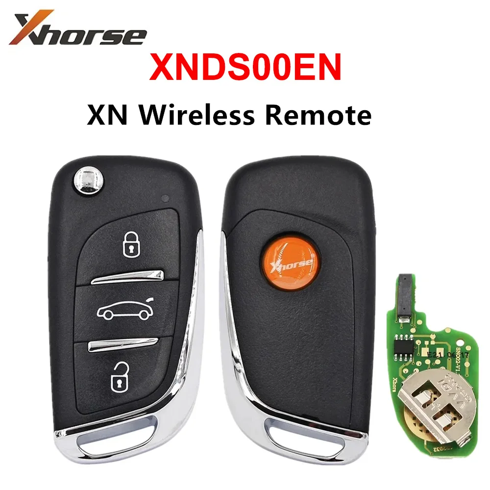 Универсальный Супер удаленный беспроводной ключ Xhorse VVDI2 XEDS01EN DS с супер чипом XT27 VVDI для VVDI/мини-ключа, 5 шт.