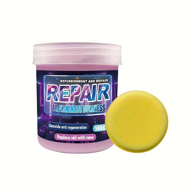 Chrome Anti-rust Polishing Paste Long-lasting Multi-purpose Metal Brightening Protectant for Windows, doors, badges, etc