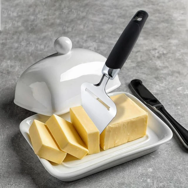 Cheese Slicer Stainless Steel Heavy Duty Cheese Shaver Multi