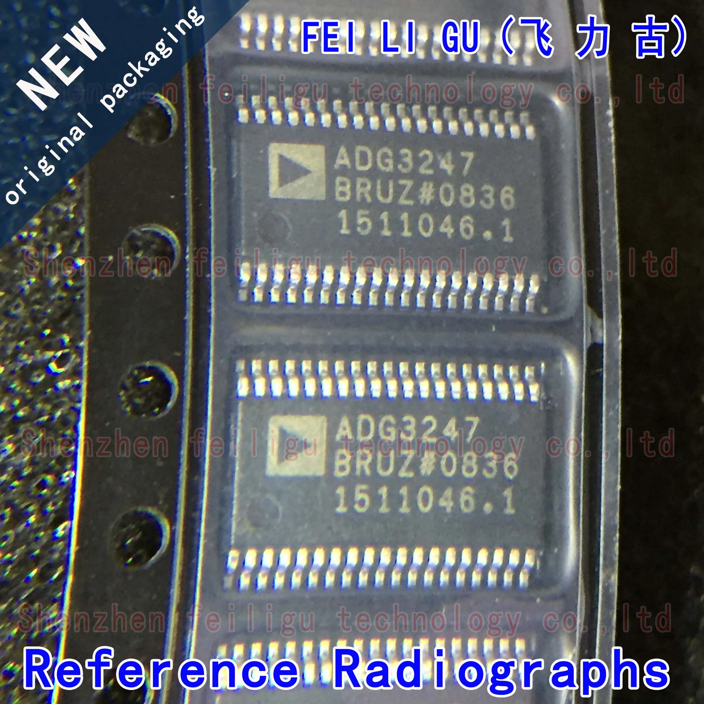 1~30PCS 100% New original ADG3247BRUZ-REEL ADG3247BRUZ ADG3247BRU ADG3247 Package: TSSOP38 Analog Switch-Special Purpose Chip fx3u 4ad ptw adp plc analog special adapter new original