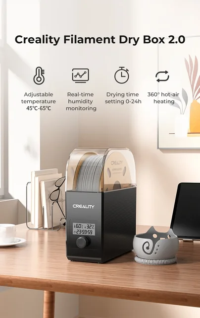 フィラメントドライヤー、 3D プリンターフィラメント用フィラメント