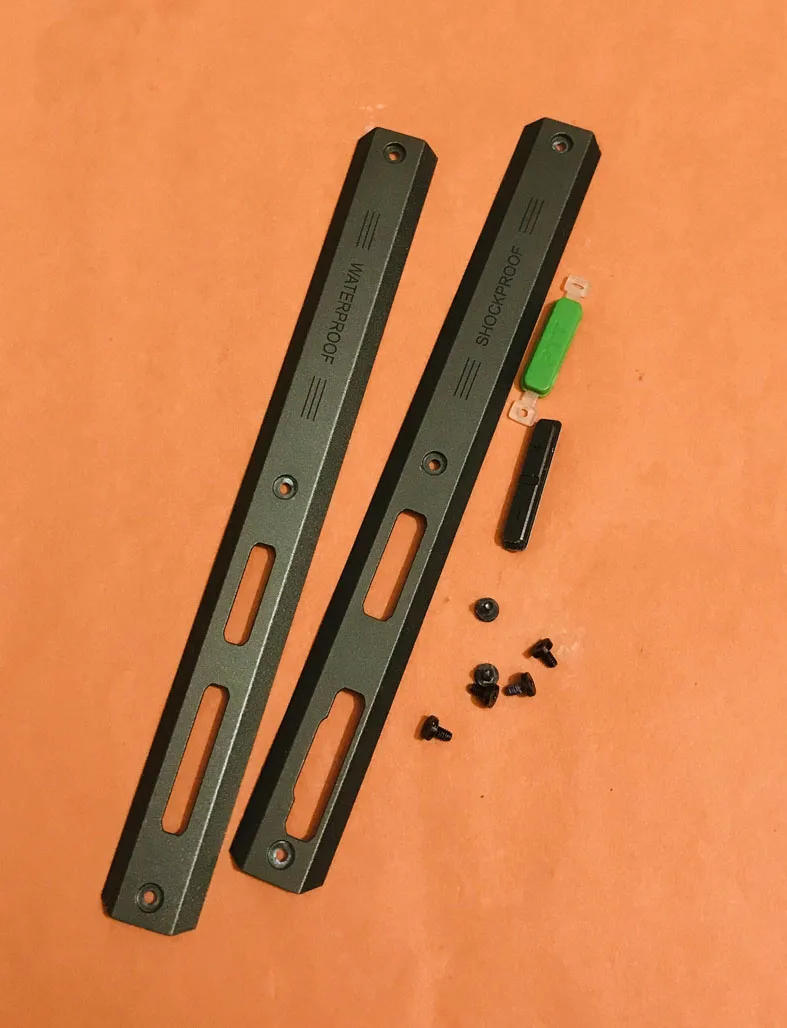 

Оригинальная передняя рамка телефона обрезка + кнопки + винты для Blackview BV7100 MT6769Z Восьмиядерный 6,583 "FHD Бесплатная доставка