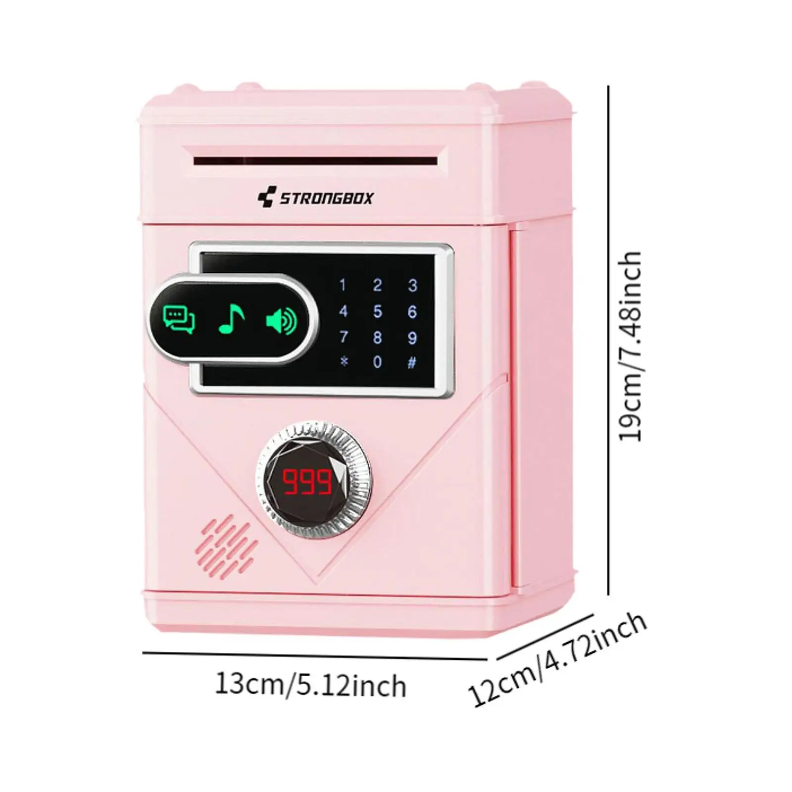 Kids Piggy Bank Lightweight Container for Children Boys Girls Birthday Gifts