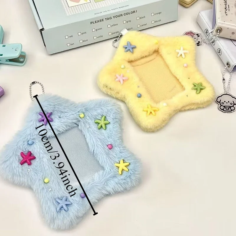 Adorable Plush Photo Card Holder & Decor Sleeve