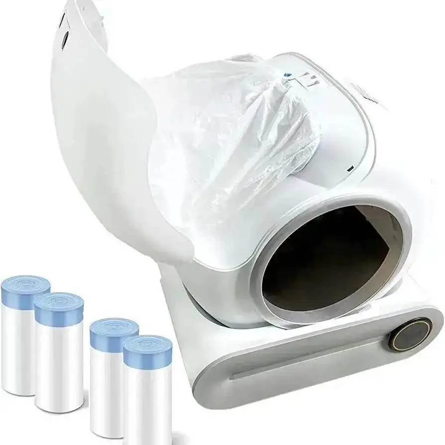 Automatische Zubehör Bin Tür Sammeln Kot Boden Kapsel Müll Tasche Für Katze Toilette Katzentoilette – Detail 18