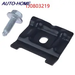 1J0803219 Bracket Battery Hold Down Clamp Compatible With Beetle CC Tiguan Touran Jetta Polo 6R Golf MK4 MK5 Passat B6 Bora Q3