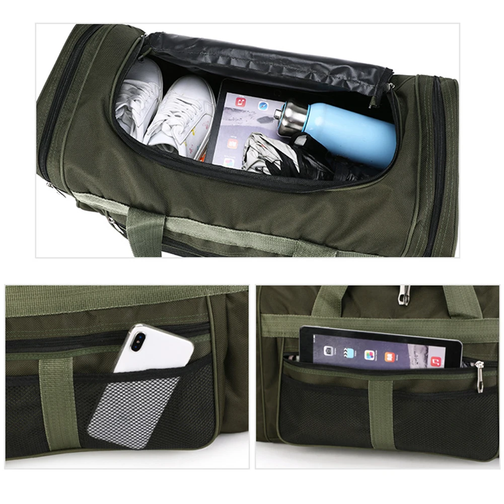 Travel Gym Bag Oxford Dry Wet Separation Bags Large Capacity Sports Backpack Luggage Bag Multifunctional Waterproof Fitness Bags