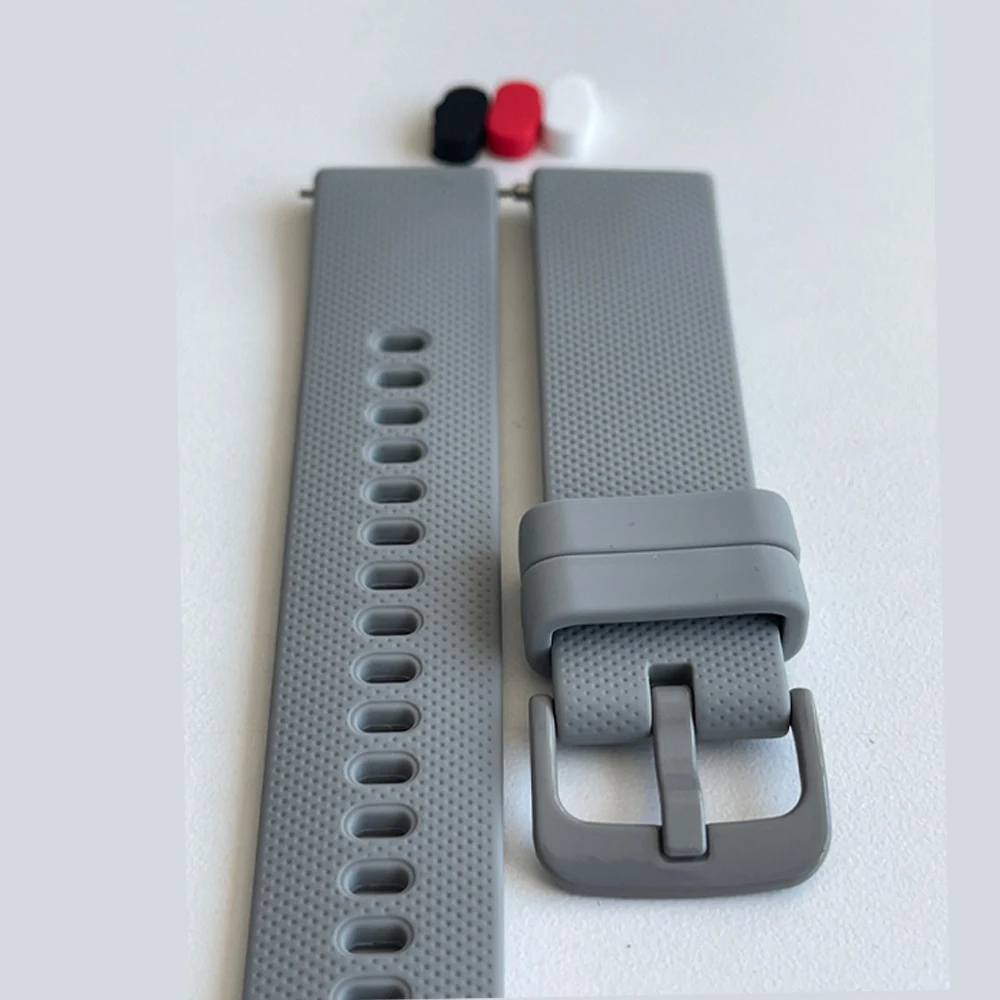 Silicone Wristband Bracelet Strap - 20mm/22mm Universal Fit