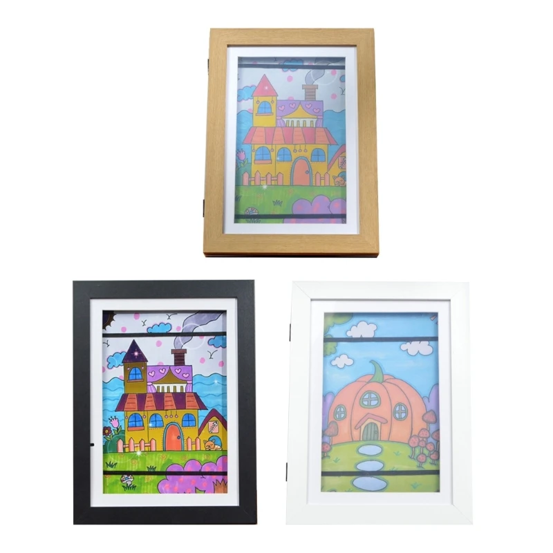 

Portable Flip Open Frame Protect and Display Your Little Artist's Work