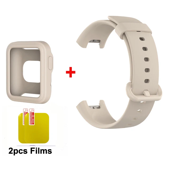 Premium Silicone Watch Band Strap with Protective Cover
