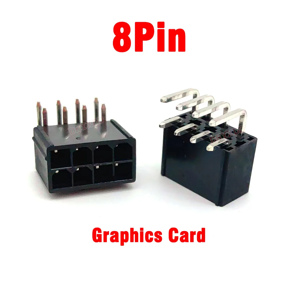 CPU 그래픽 카드 소켓 스트레이트 핀 소켓, 8 핀 커넥터, 전원 마더보드, 4.2mm 간격 5569 소켓, 스트레이트 플러그, 10 개