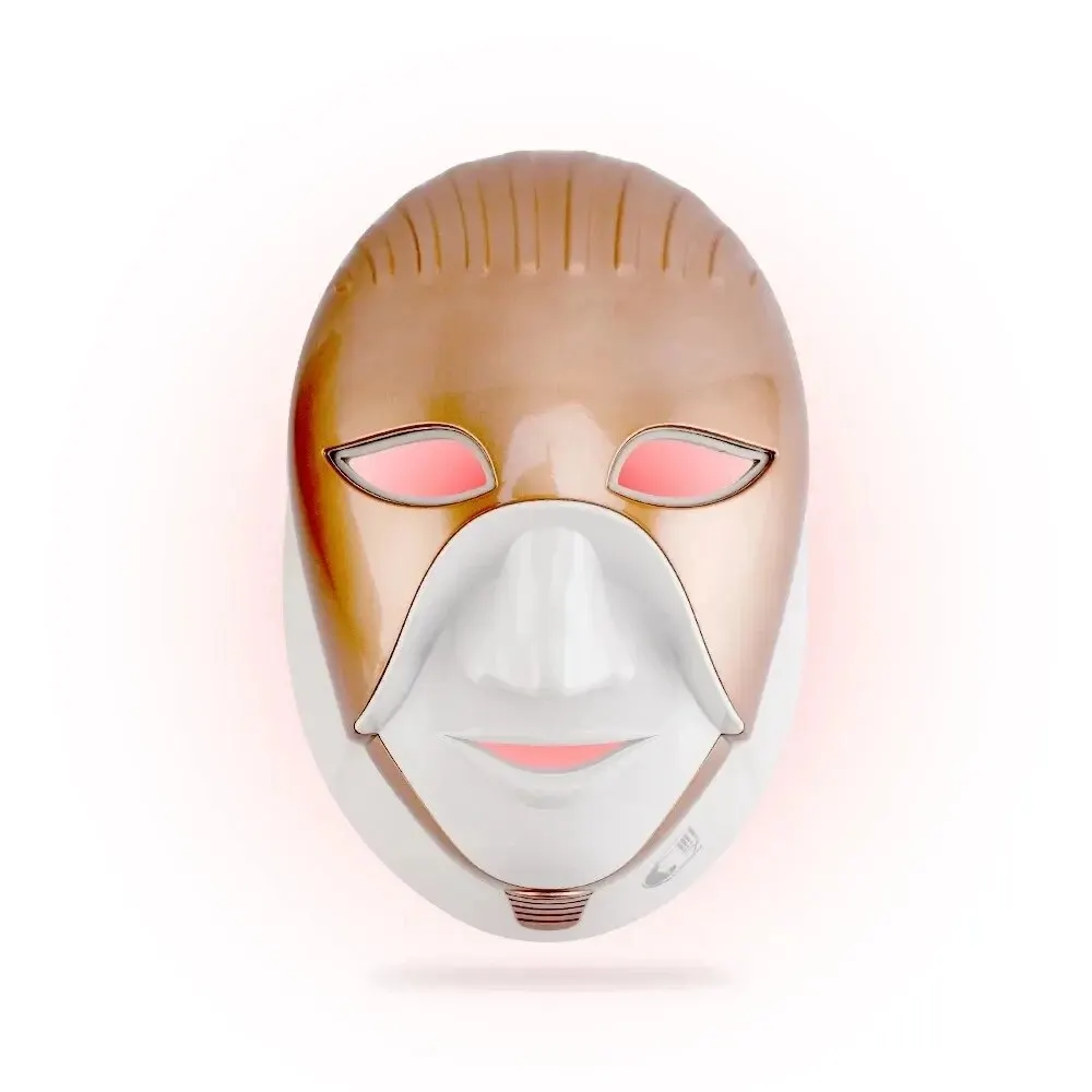 PDT Led Mask Photodynamic 8 Color Facial Cleopatra 630nm Red Light Smart Touch Face Neck Care Machine