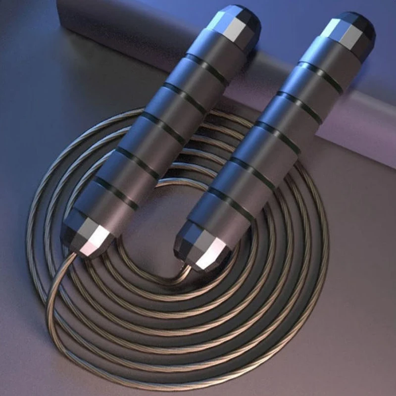 Erwachsene Bodybuilding Training Skipping Seil Draht Lager Fett