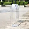 500/1000ml Water-Bottle Outdoor Drinking Jug Large Capacity Juice Tea Cup Transparent Milk Bottle Portable Plastic Bottle 3