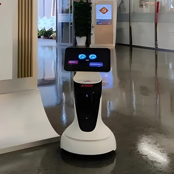 Robot da cameriera dell'hotel del ristorante di vendita caldo di prezzo di fabbrica personalizzato per fornire il servizio di consegna del servizio di robot di consegna del cibo