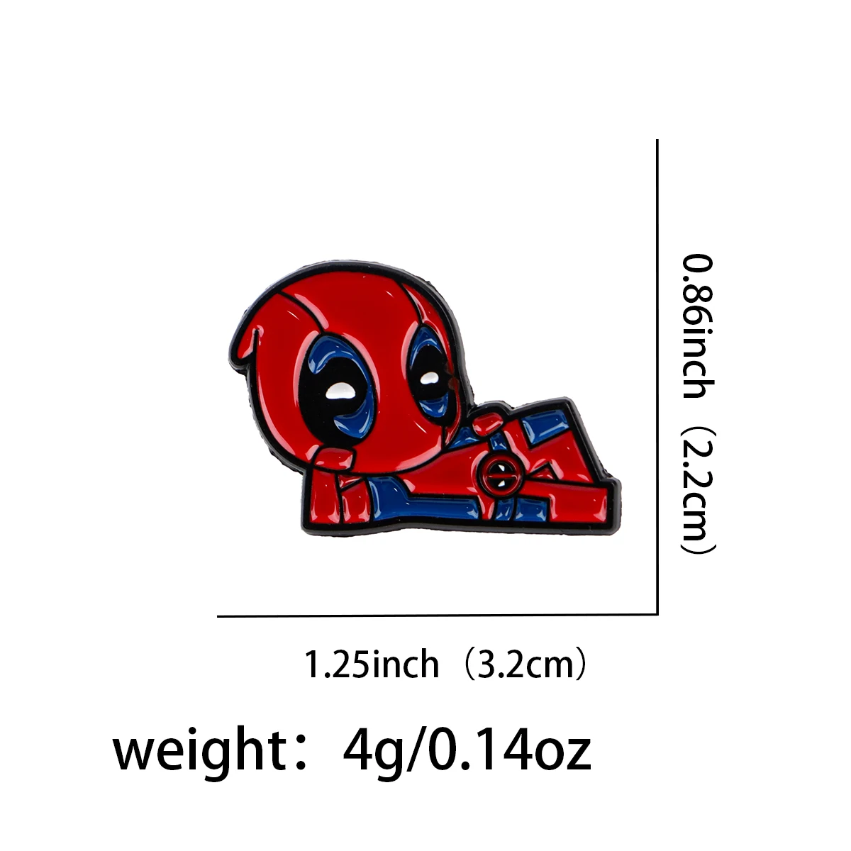 Vibrant Comic Enamel Pin - Trendy Brooch