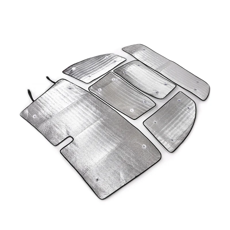 For Toyota Tundra 2007-Aluminum Foil Silver Car Front Windshield Full Window Glass Sun Protection Parasol Car Accessories