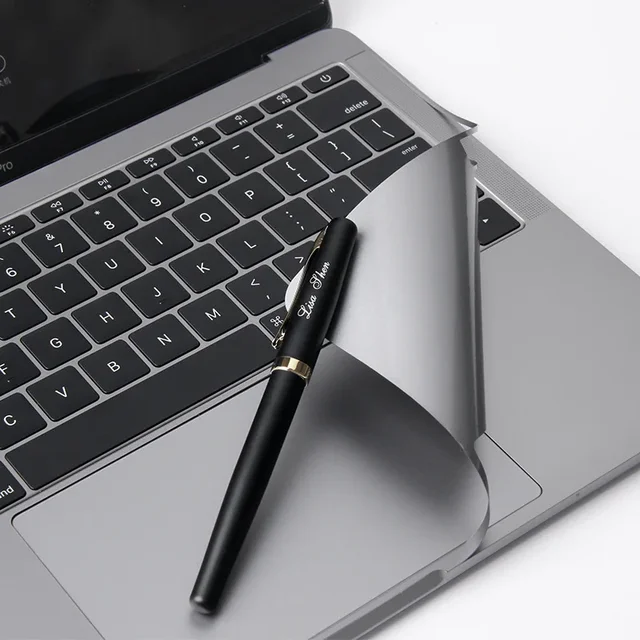 Для MacBook 2023 Air 15 A2941 13 M2 A2681 Pro 14 16 M3 наклейка защитная пленка для рук защитная крышка для отдыха + трекпад/корпус Защитная кожа 6
