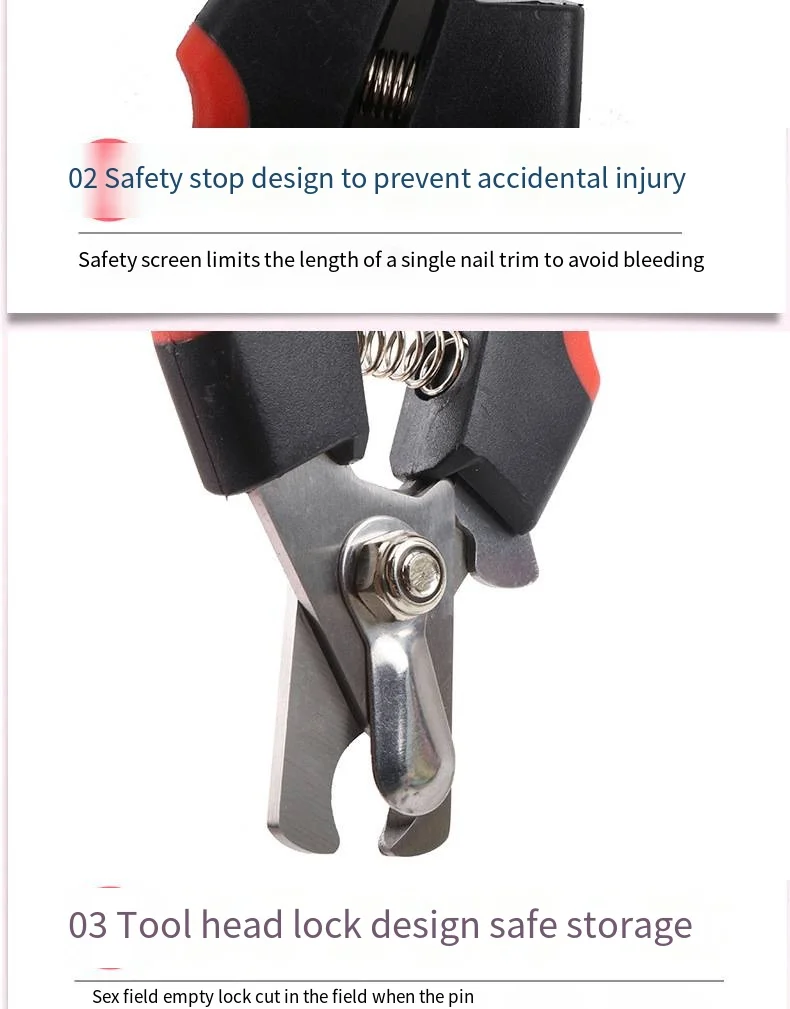 Professional Pet Nail Clipper Cutter