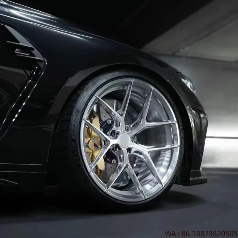 16-26 Inch Forged Aluminum Alloy Wheel Rim Monoblock Multi-Spoke 5x112 ...