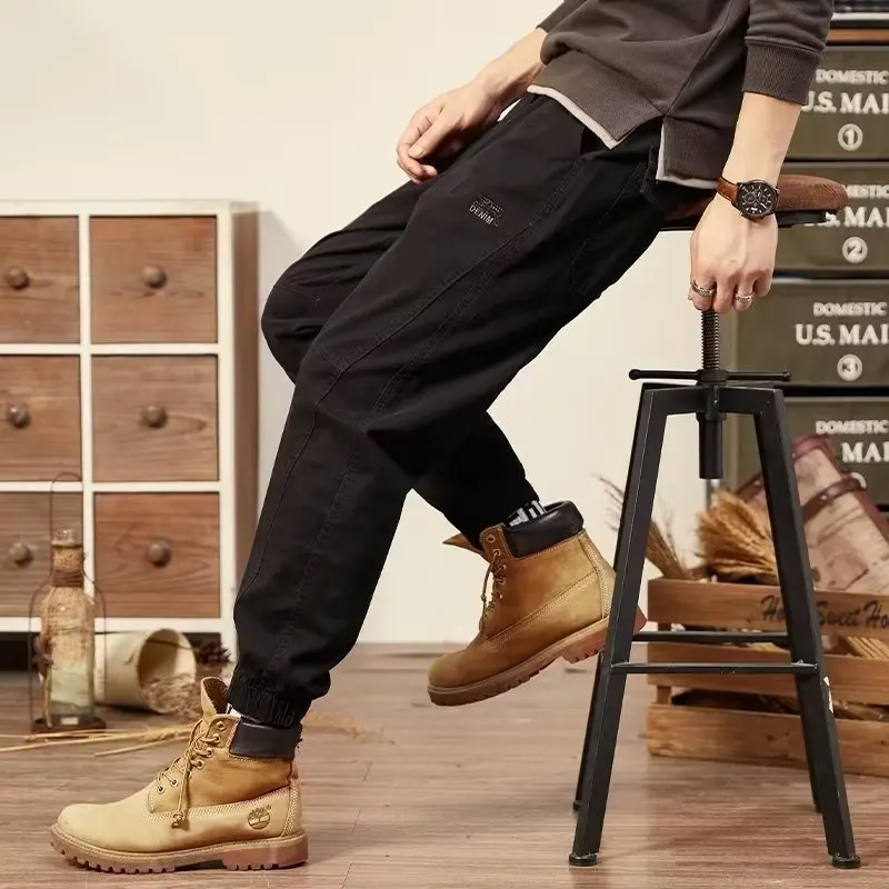 Description Picture 4 of itemBaggy leggings fall fashion pants boys' pants cross-border handsome fashion casual pants