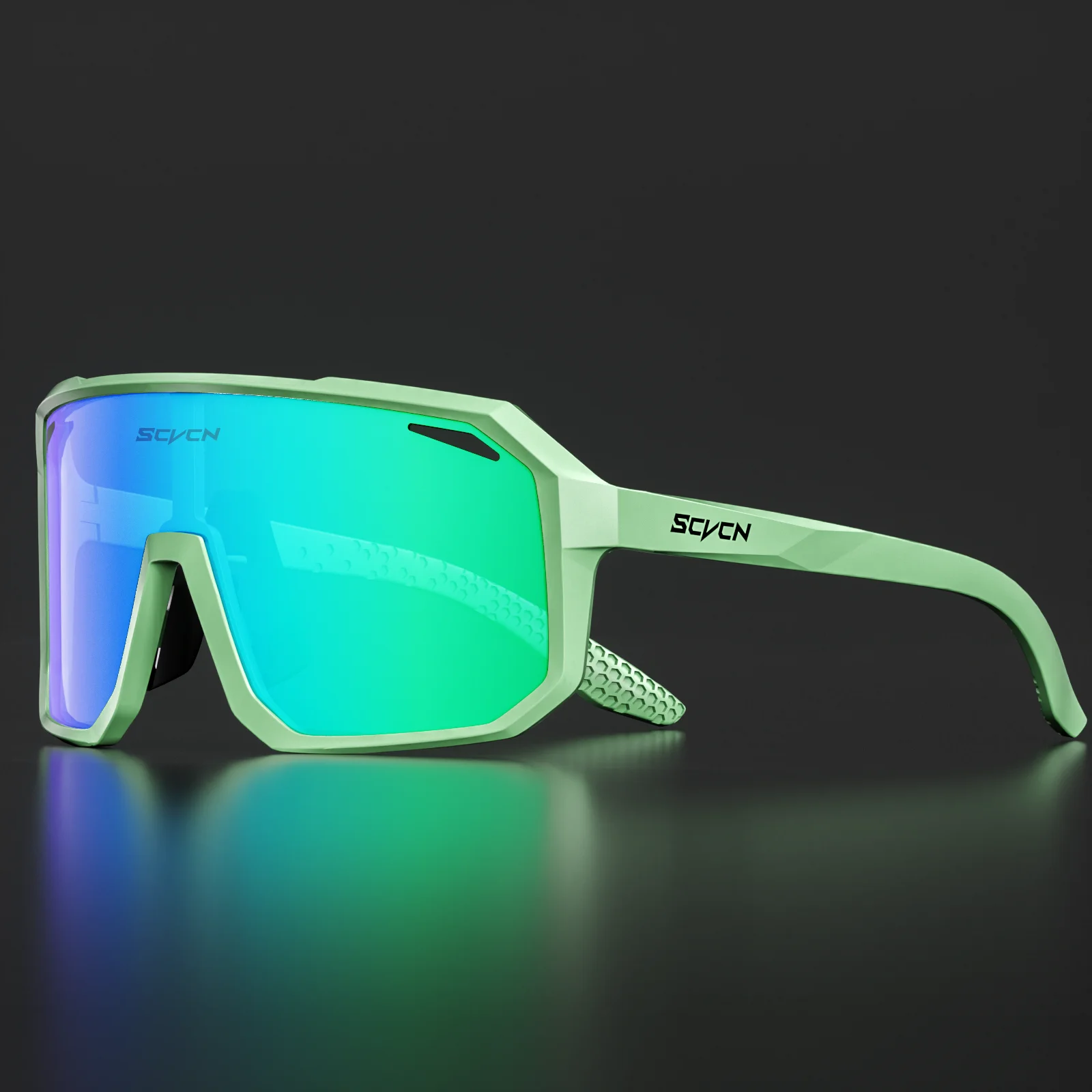 Lunettes Cyclisme Photochromiques SCVCN - Protection UV400 Ajustable Pour Sport