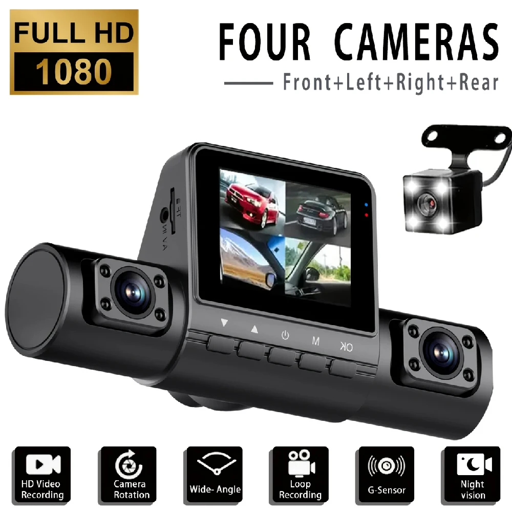 4-Channel HD Dash Cam 1