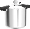 Barton Pressure 22-Quart Capacity Pressure Cooker Built-in Pressure Gauge with (1) Rack, Aluminum Polished 4