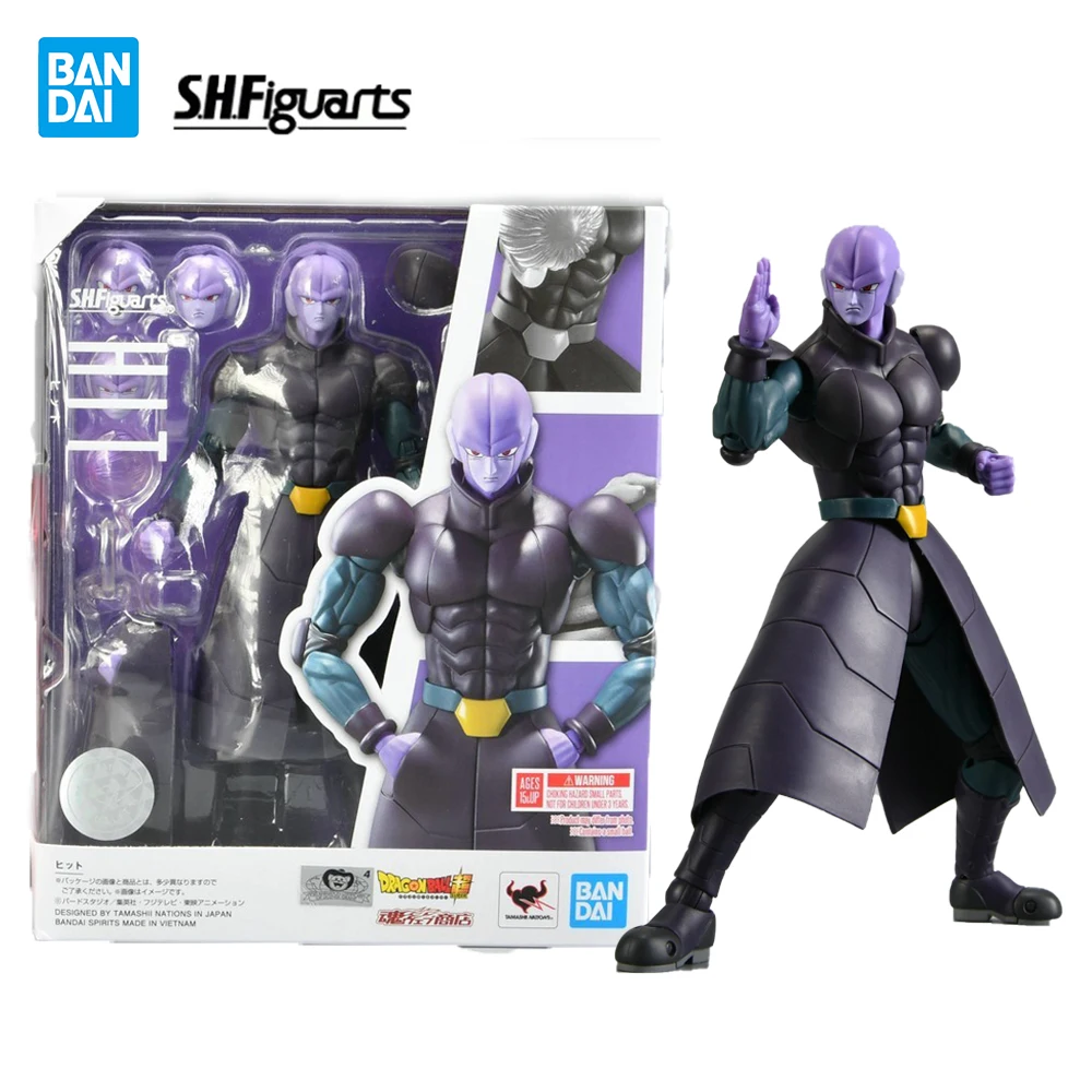 

Bandai Original S.H.Figuarts Dragon Ball Hit Anime Action Collection Figure Model Kit Assemble Birthday Gifts Toys for Children